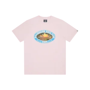 SAFARI STICKER T SHIRT PINK