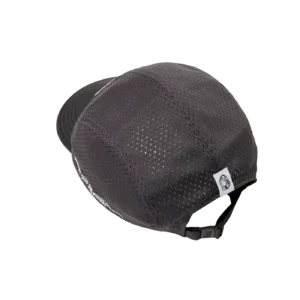 SIDE MESH NYLON CAP BLACK GREY 1