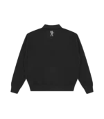 SIGNATURE COLLARED SWEATSHIRT BLACK 1