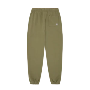 SMALL ARCH LOGO SWEATPANTS OLIVE ECRU LOGO 1