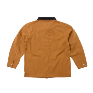 SOFT SERVE LOGO CHORE JACKET BROWN 1
