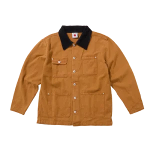 SOFT SERVE LOGO CHORE JACKET BROWN