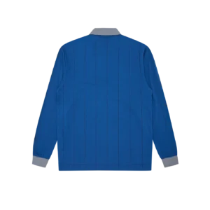 TEAM IC PINSTRIPE L S POLO SHIRT NAVY 1