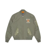 TIGER BOMBER JACKET KHAKI