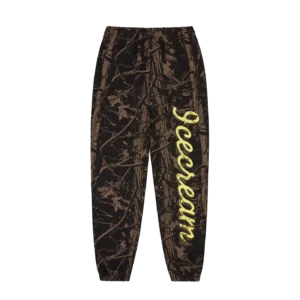 TREE CAMO SWEATPANTS BLACK