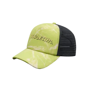 TREE CAMO TRUCKER CAP GREEN