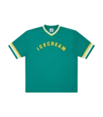 V NECK SPORTS JERSEY GREEN