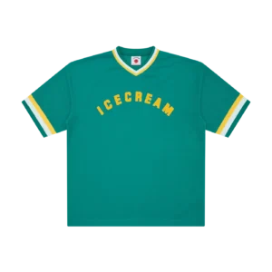V NECK SPORTS JERSEY GREEN