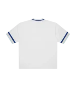 V NECK SPORTS JERSEY WHITE 1