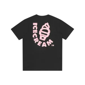 WAFFLE CONE T SHIRT BLACK 1