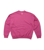 WASHED ARCH LOGO CREWNECK PINK 1