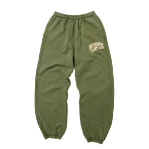 WASHED ARCH LOGO SWEATPANTS FOREST GREEN