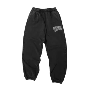 WASHED ARCH LOGO SWEATPANTS WASHED BLACK
