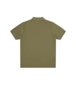 WOVEN PATCH ARCH LOGO POLO TOP OLIVE 1