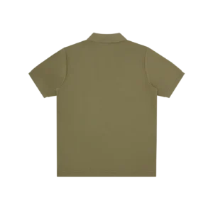 WOVEN PATCH ARCH LOGO POLO TOP OLIVE 1