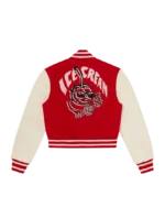 Womens Cherry Varsity Jacket