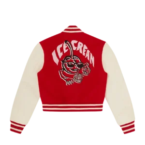 Womens Cherry Varsity Jacket