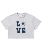 Womens Dallas Cowboys Cropped Tee