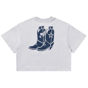Womens Dallas Cowboys Cropped Tee