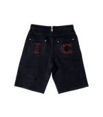 YEAR OF THE HORSE DENIM SHORTS DARK BLUE 1