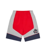 panelled warm up sweatshorts grey